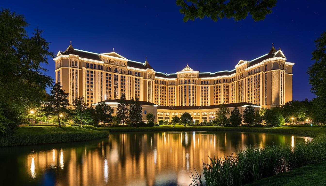 Les infrastructures de la salle de poker King&rsquo;s Resort à Rozvadov en République tchèque