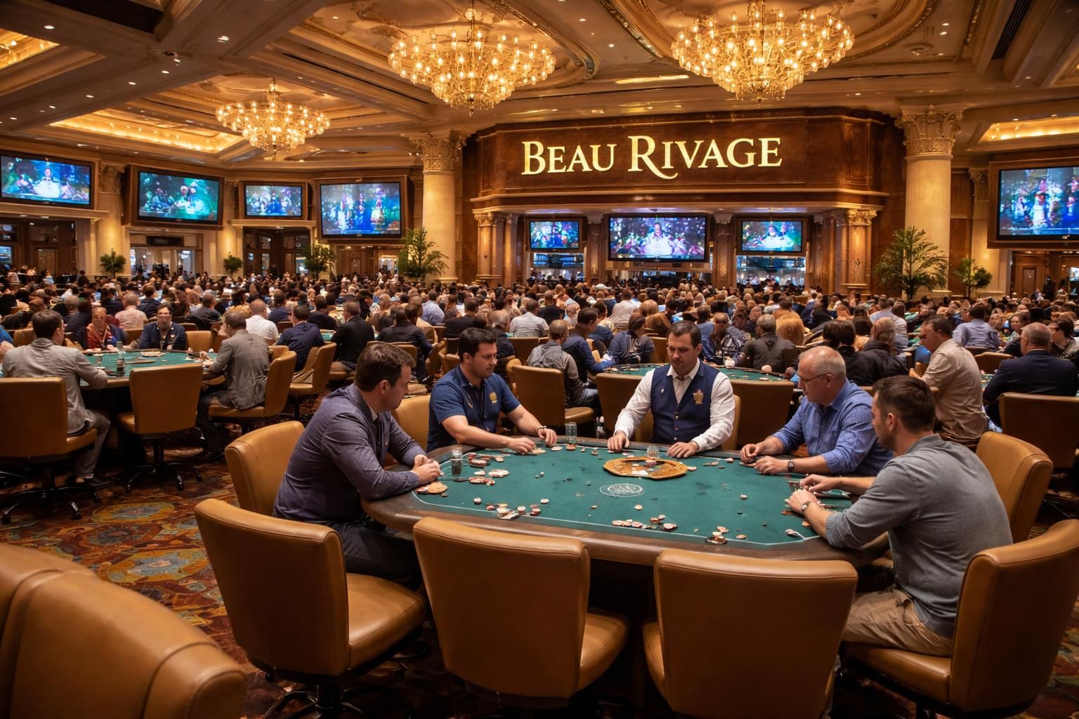 découvrez pourquoi la salle de poker beau rivage à biloxi, usa, est une destination incontournable pour les amateurs de poker, alliant ambiance unique, joueurs passionnés et grands tournois.