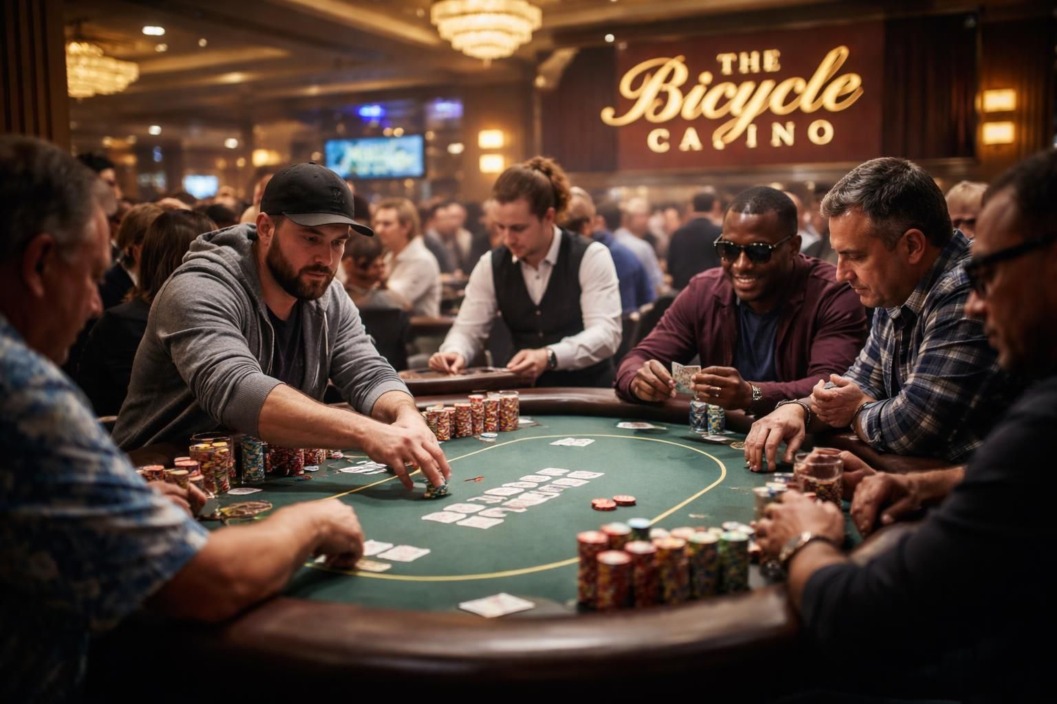 découvrez les événements incontournables à la salle de poker bicycle casino à bell gardens, usa, pour vivre des moments de jeu exceptionnels et des tournois passionnants.