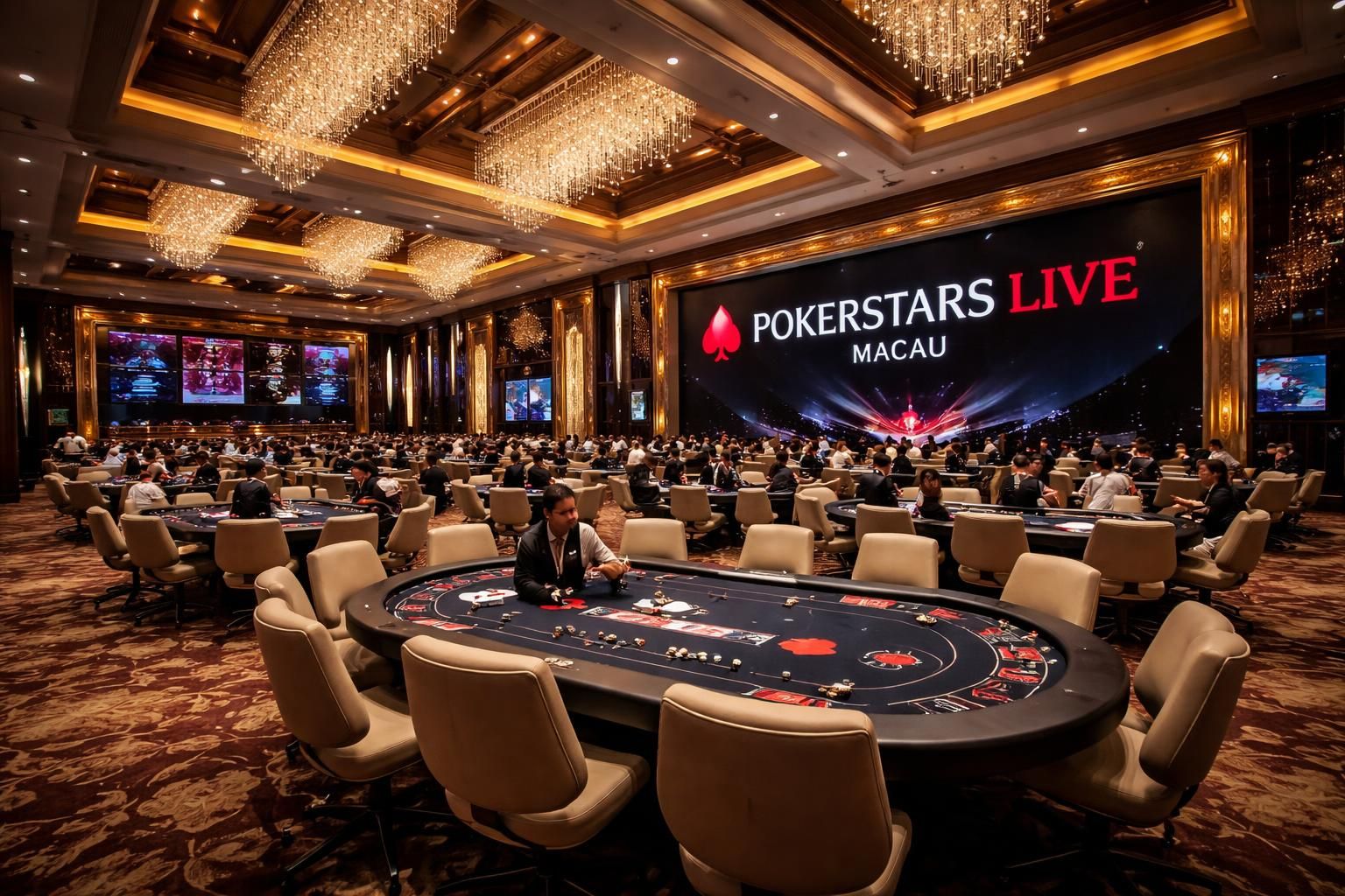 découvrez l'expérience unique de la salle de poker pokerstars live macau à macao, alliant ambiance exceptionnelle, jeux de poker de haut niveau et animations exclusives pour tous les passionnés.